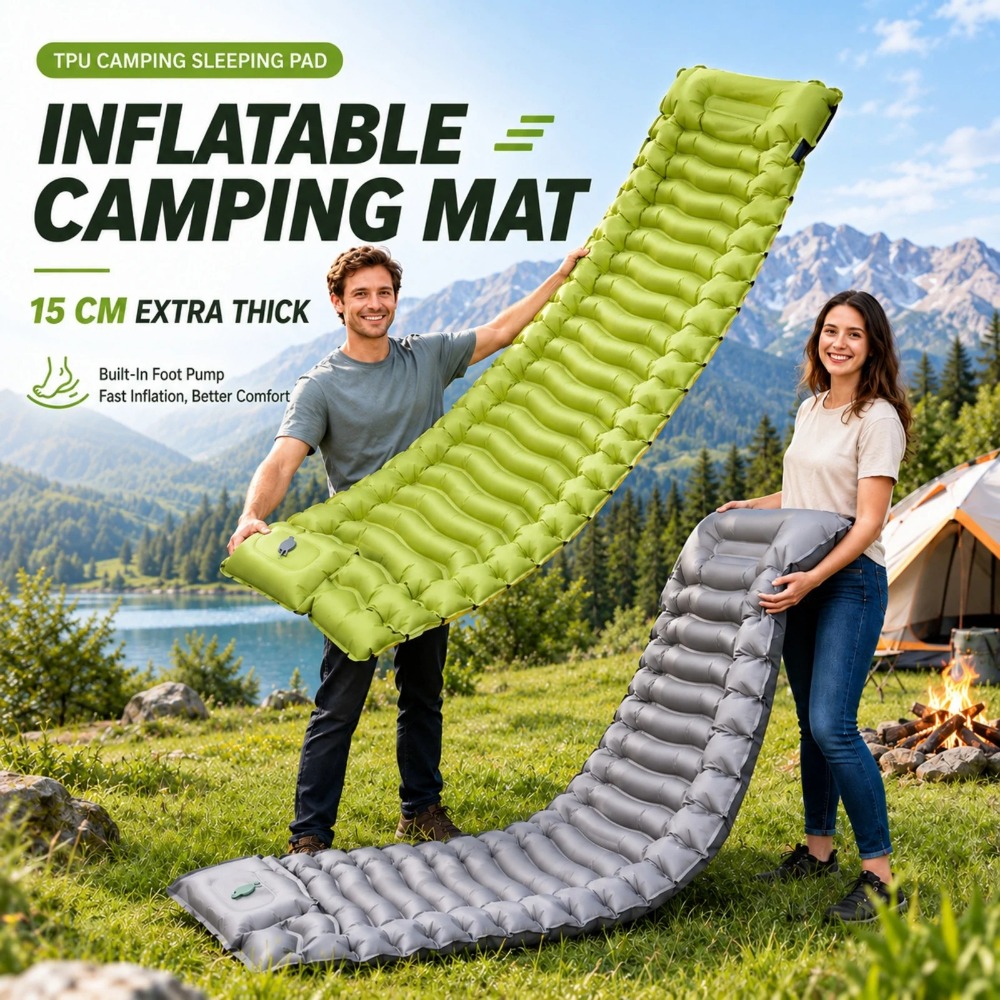 Outdoor Camping Rugs - Kamp Uyku Matı Şişme Yatak Açık