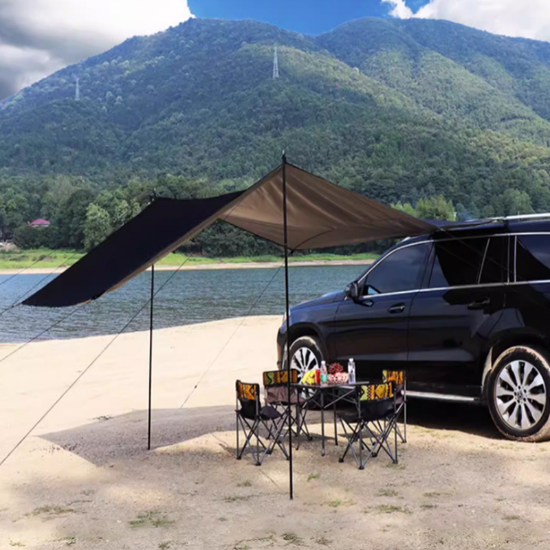 Outdoor Camping Van Tent - SUV, Kamyon, Van için Geri Çekilebilir
