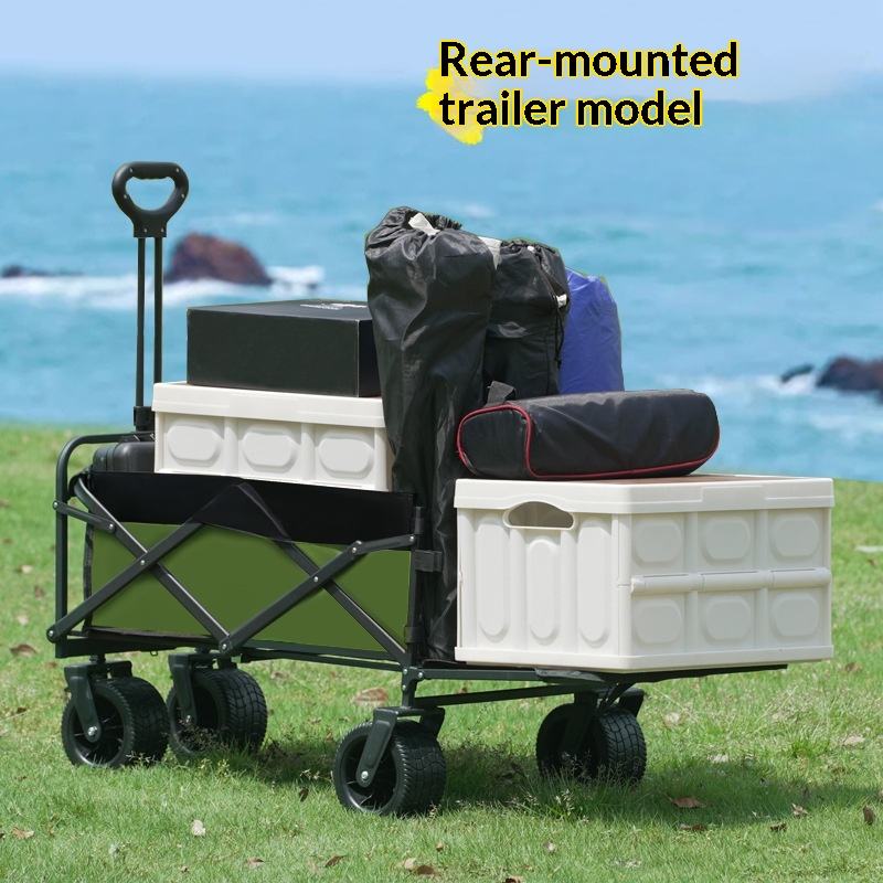 Outdoor Camping Trolley - Fabrika Satışı Dört Tekerlekli Platform Kamp
