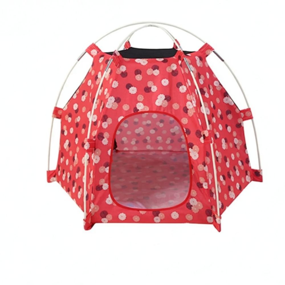 Outdoor Camping Dog Bed - Taşınabilir Köpek Çadırı, Dış Mekan Güneşlikli