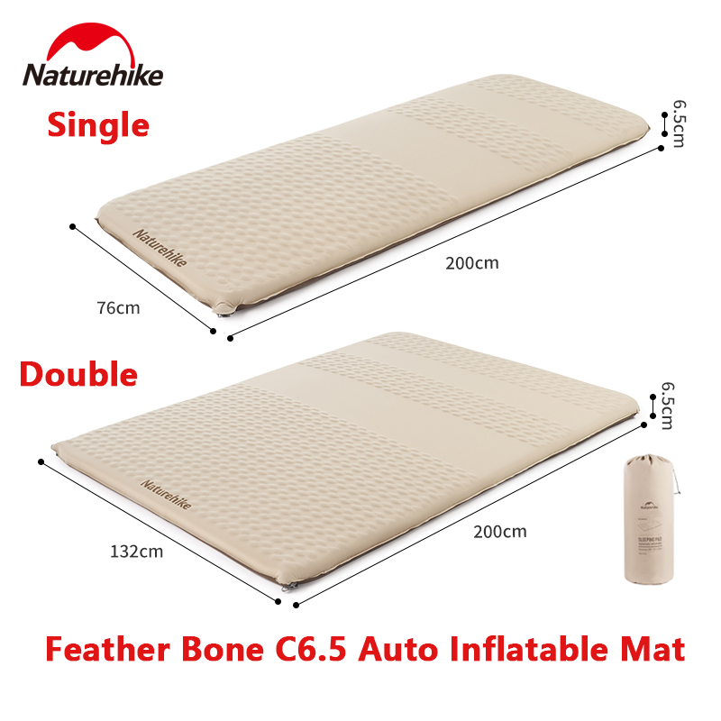 Outdoor Camping Rugs - Naturehike C6.5 otomatik şişme yatak kendinden