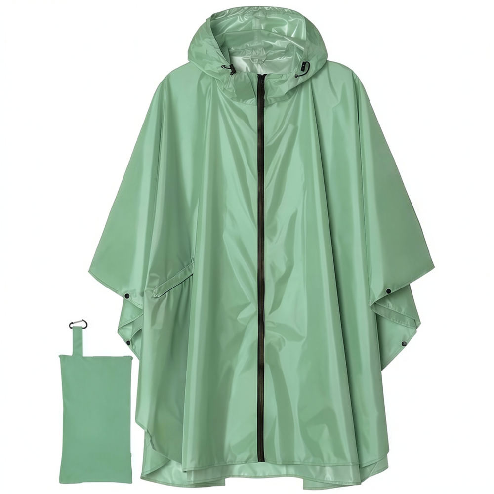 Camping Rain Poncho - Dayanıklı, Su Geçirmez Yağmurluk, Üçü Bir