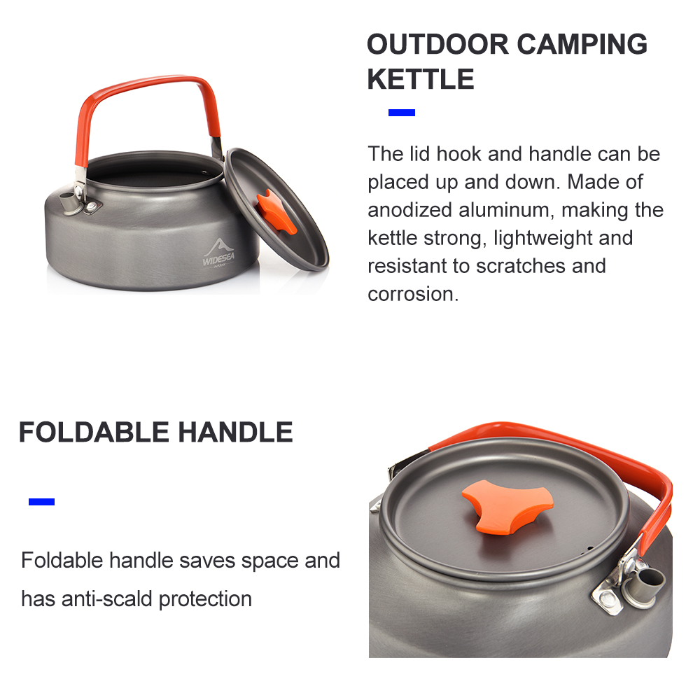 Widesea 1.1L 2L1.5L Kamp Su Is - Outdoor Camping Dining Set incelemesi ve fiyatı