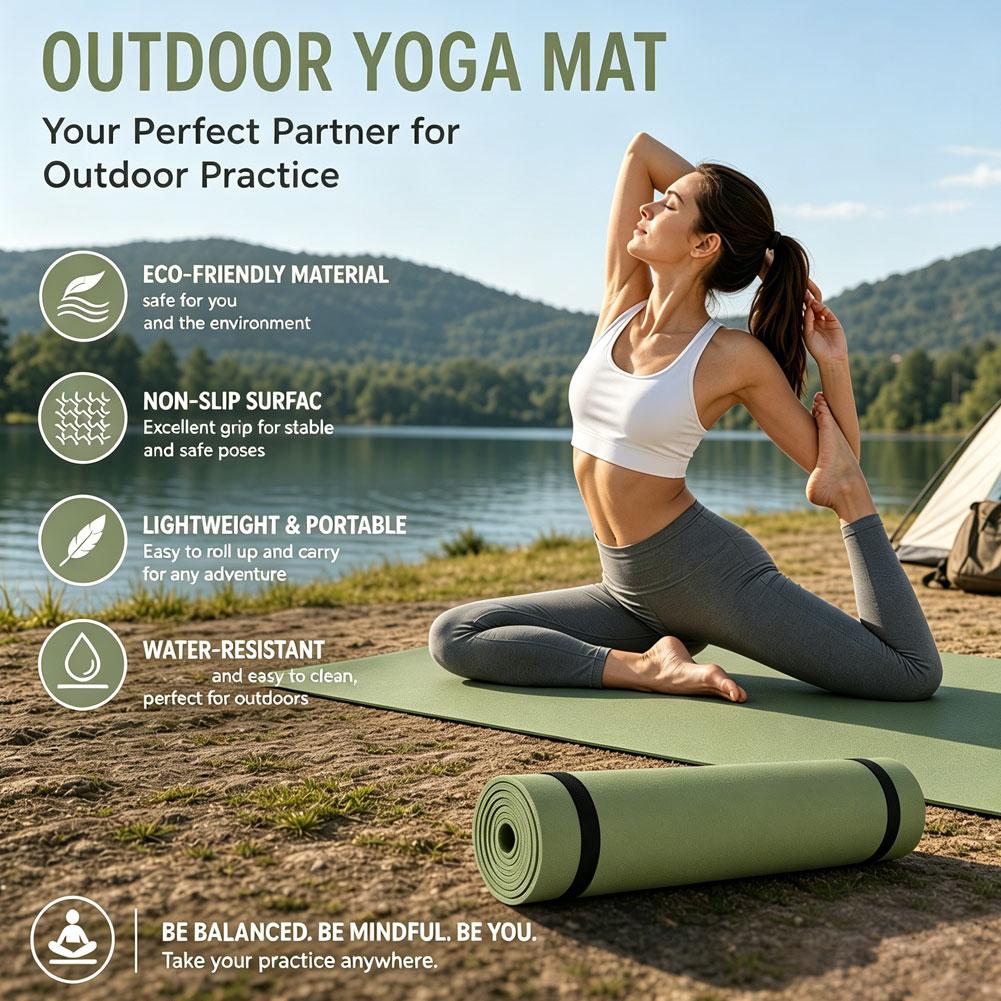 Kaymaz EVA Yoga Matı, Hafif, S - Outdoor Camping Rugs incelemesi ve fiyatı
