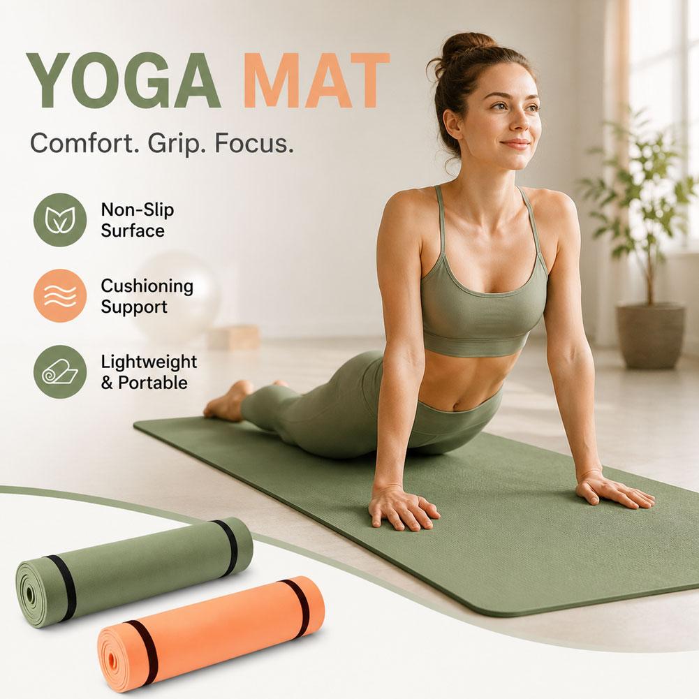 Kaymaz EVA Yoga Matı, Hafif, S - Outdoor Camping Rugs incelemesi ve fiyatı