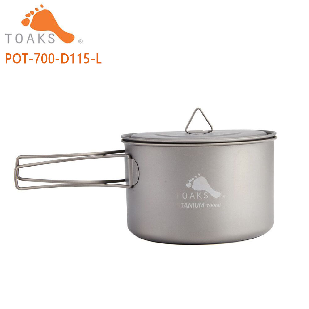 TOAKS saf titanyum kamp tencer - Outdoor Camping Dining Set incelemesi ve fiyatı