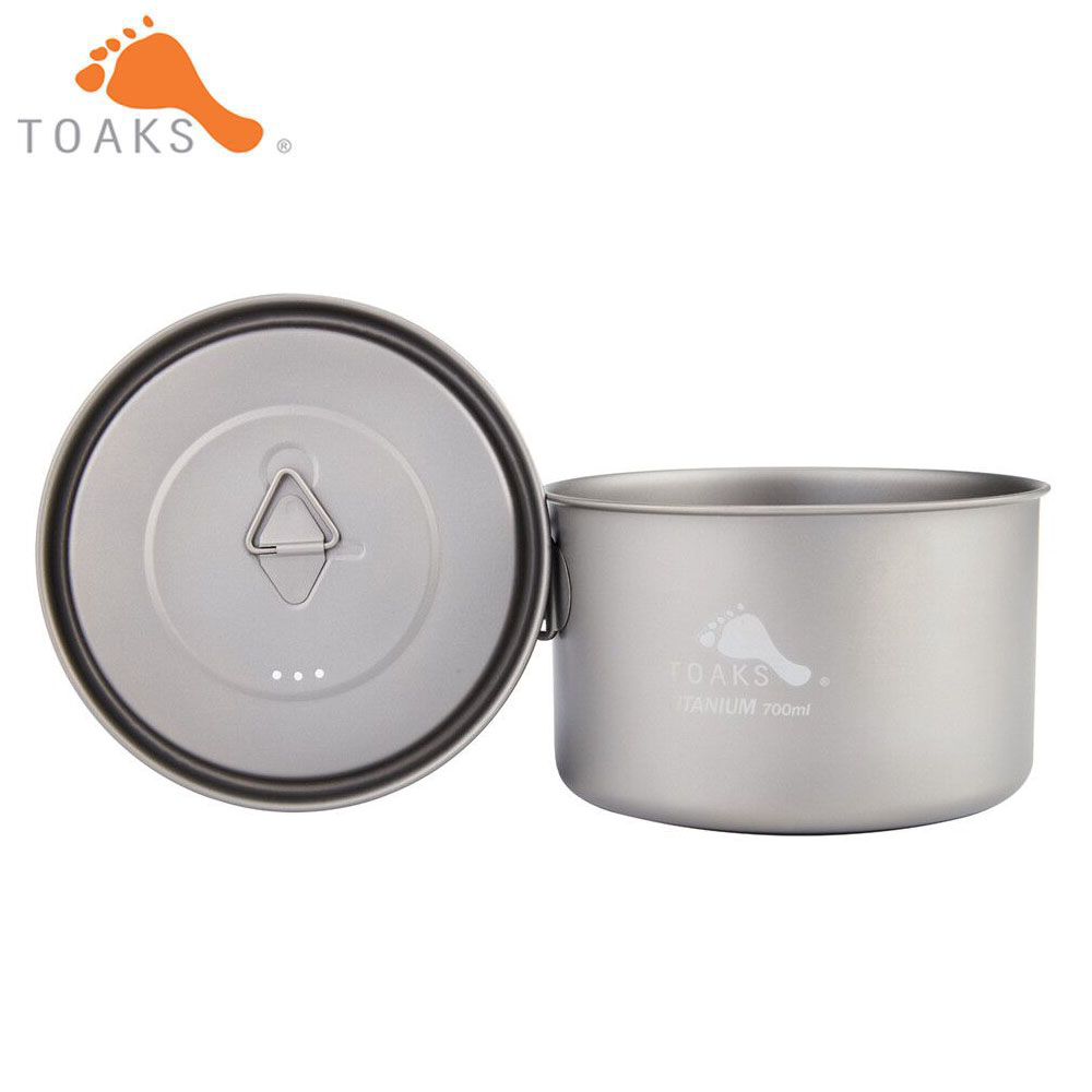 TOAKS saf titanyum kamp tencer - Outdoor Camping Dining Set incelemesi ve fiyatı