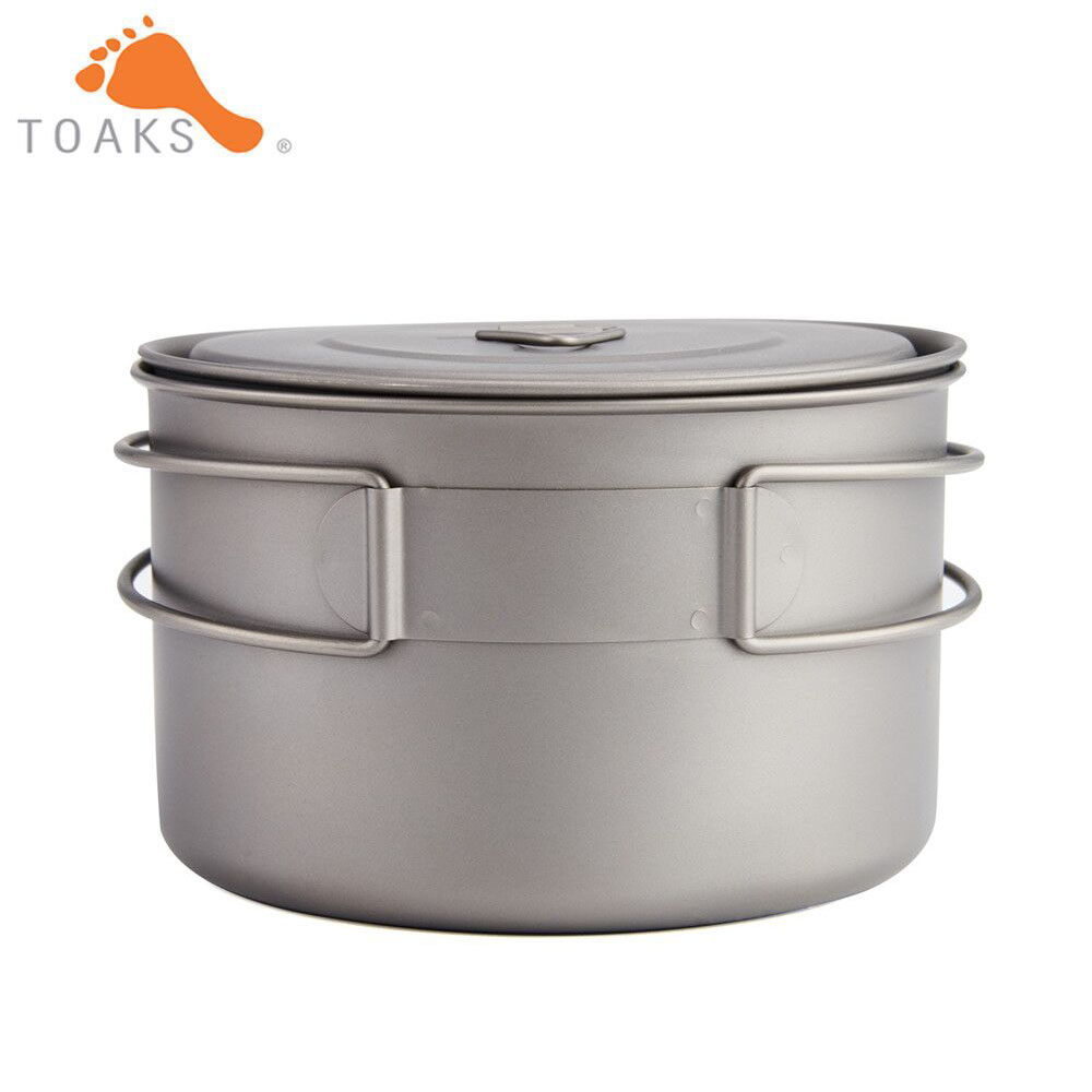 TOAKS saf titanyum kamp tencer - Outdoor Camping Dining Set incelemesi ve fiyatı