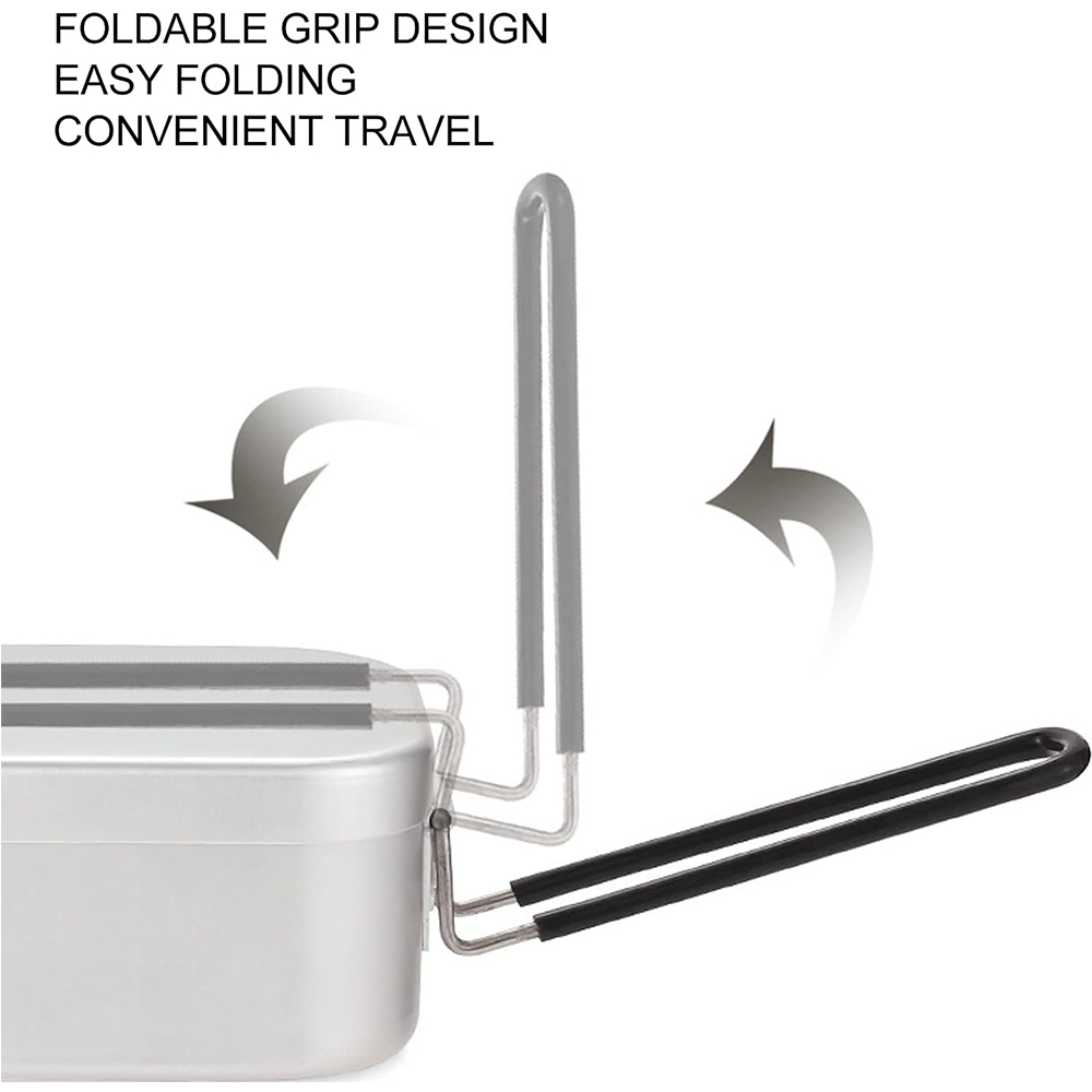 800 ML Alüminyum Öğle Yemeği K - Outdoor Camping Dining Set incelemesi ve fiyatı