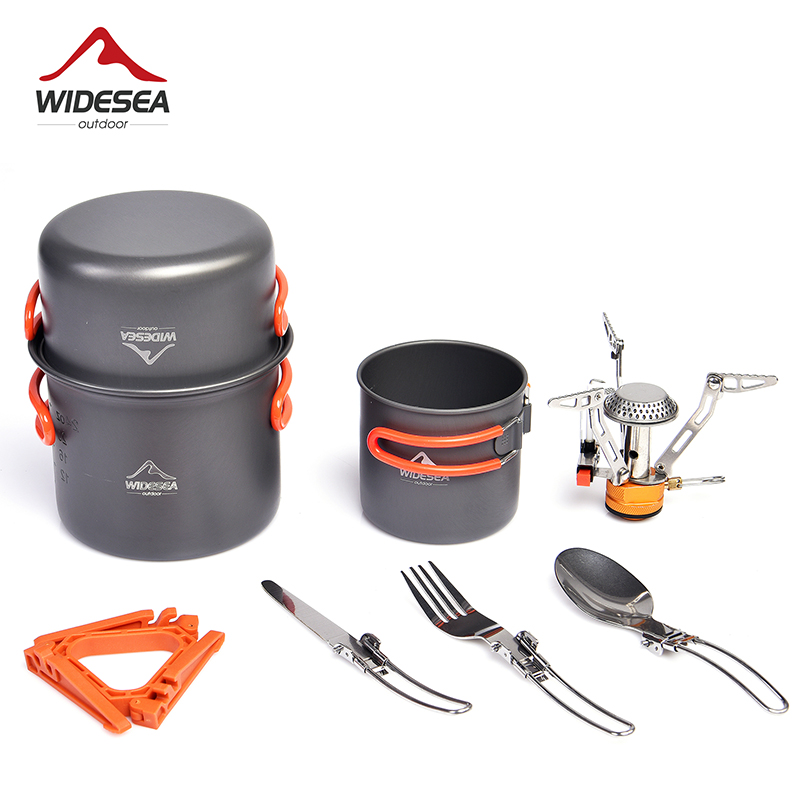 Widesea kamp TENCERE SETİ açık - Outdoor Camping Dining Set incelemesi ve fiyatı